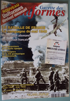 Gazette des Uniformes N&deg;181